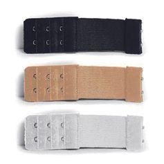 Lot de 3 extensions de soutien-gorge