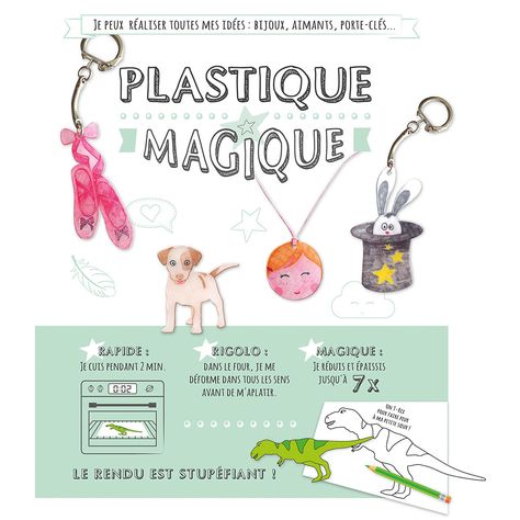 LUZOON 213 Feuille Kit Complet Plastique Fou, Plastique Magique