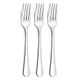 Lot de 3 fourchettes GRAPHIC acier