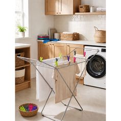 Lot de 32 pinces à linge plastique