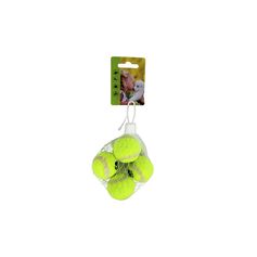Lot de 4 balles de tennis D3.5cm