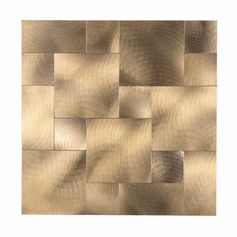 Lot de 4 crédences adhésives TRAVERTIN cuivre 25x25cm