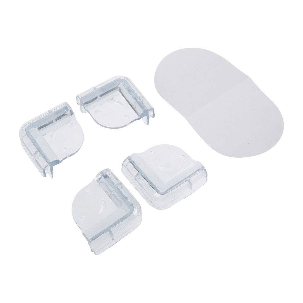 Lot De 4 Protections En Silicone Pour Coins De Table - Sécurité Enfants, Antidérapantes, Couleurs Variées