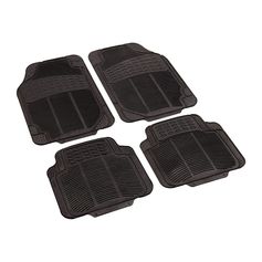 Lot de 4 tapis caoutchouc prédécoupé