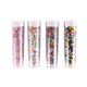 Lot de 4 tubes perles rocailles multicolore 8g