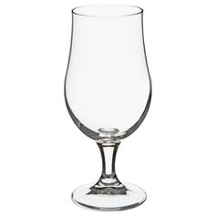 Lot de 4 verres à bière sur pied 37cl
