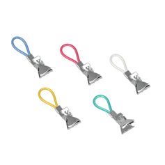 Lot de 5 pince torchon crocodile