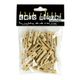 Lot de 50 pinces déco bois 2.5cm