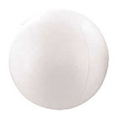 Lot de 6 boules polystyrène D 5cm