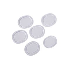 Lot de 6 coussinets chaussures gel transparents 3x2.5cm