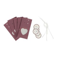 Lot de 6 sachets à friandises en plastique 7.5x15.4x4.2cm