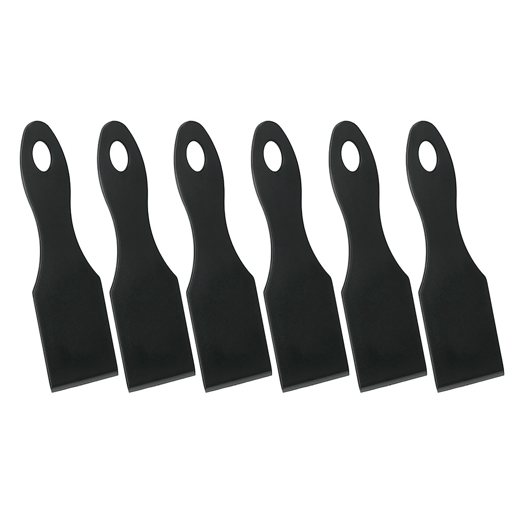 Lot de 6 spatules thermoplastique pour appareil à raclette