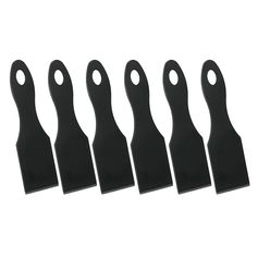 Lot de 6 spatules à raclettes nylon