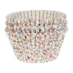 Lot de 75 caissettes en papier imprimé fleur D 6cm - NOEMIE HONIAT