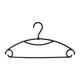 Lot de 8 cintres plastique à tête rotative 41x21cm