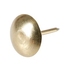 Lot de 90 clous à tapisserie acier doré 10mm