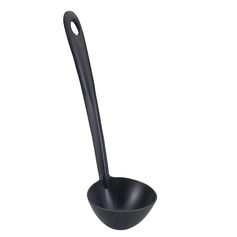 Louche plastique noire H 31cm