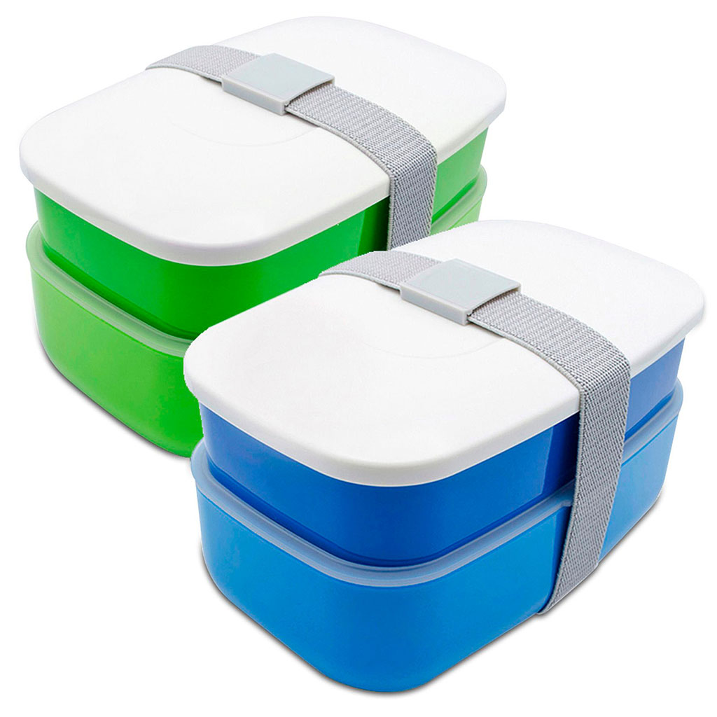 Boîte Lunchbox en verre avec couverts en plastique 1,2L