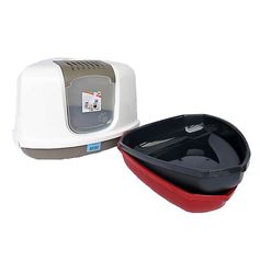 Maison de toilette d'angle 57x39x50cm