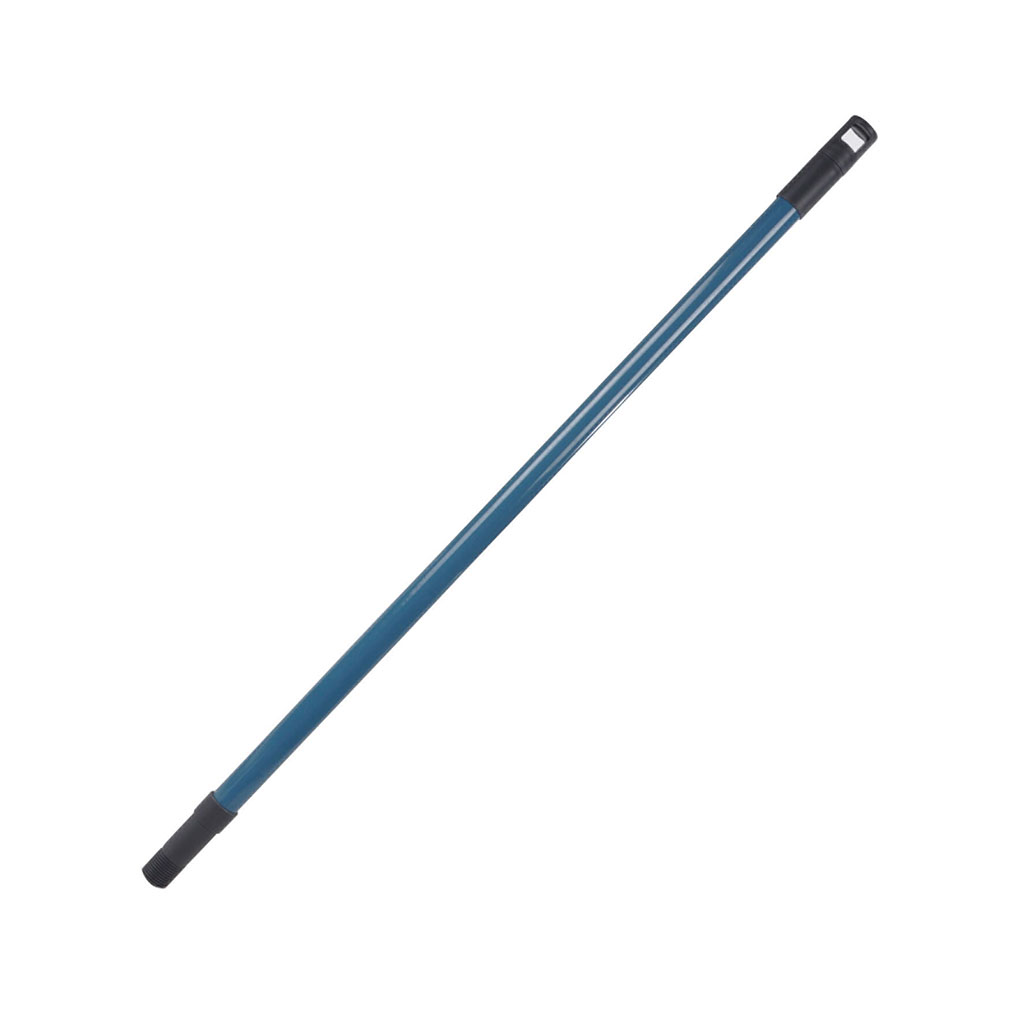 Frange de rechange microfibre bleue pour balai plat 12x42cm - Centrakor