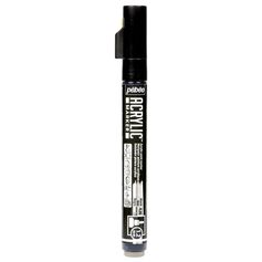 Marqueur peinture acrylique noir 1.2mm