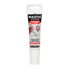 Mastic acrylique menuiseries et murs blanc 85ml
