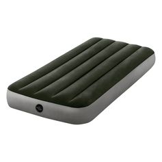 Matelas gonflable FIBERTECH 1 personne vert 191x25x76cm