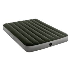 Matelas gonflable FIBERTECH 2 personnes vert 191x25x137cm
