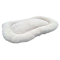 Matelas ovale pour chien LOMA effet bouclette polyester 60x40cm