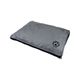 Matelas PATCHY rectangulaire pour chien polyester gris et noir 80x60cm
