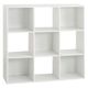 Meuble de rangement Mix'n Modul 9 cases bois blanc 100.5x100.5x32cm