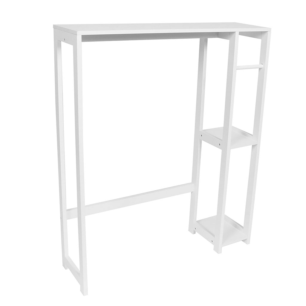 Meuble dessus WC SANTORIN 2 étagères 79x95x23cm