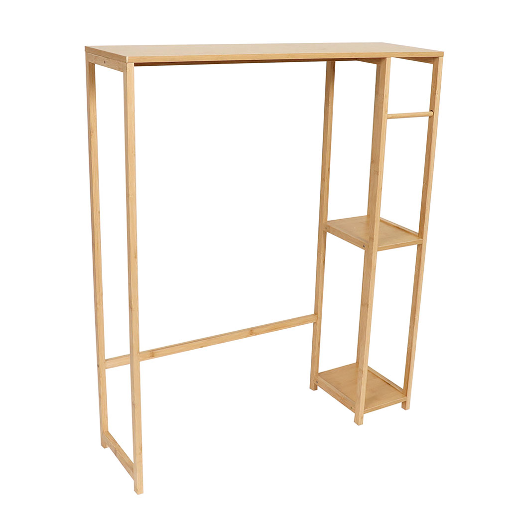 Meuble dessus WC TRINIDAD 2 étagères 79x95x23cm