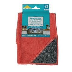 Microfibre multi-surfaces avec coin grattant 30x35cm