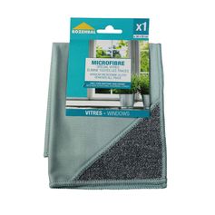 Microfibre spécial vitres avec coin grattant 30x35cm