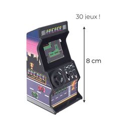 Mini borne arcade 30 jeux H 8cm