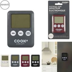 Minuteur électronique aimanté 5.4x7cm