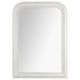 Miroir arrondi bois blanc 74x104cm - ATMOSPHERA