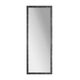 Miroir de porte rectangulaire effet marbre 34x94cm