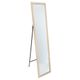 Miroir psyché sur pied inclinable bois naturel 35x155cm