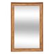 Miroir rectangulaire MAÉ marron 72x112cm