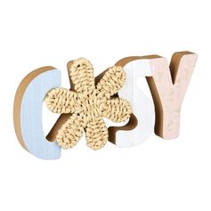 Mot déco à poser COSY 25x12x3cm