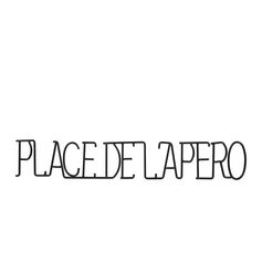 Mot décoratif "place de l'apéro" en métal L 60cm