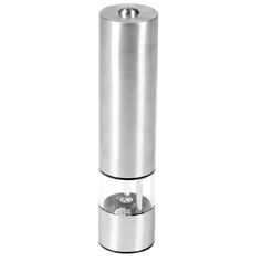 Moulin à poivre électrique inox H 21cm