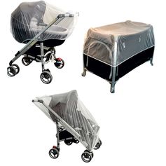 Moustiquaire élastique universelle blanche 130x70x33cm