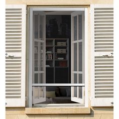 Moustiquaire enroulable pour fenêtre 125x160cm