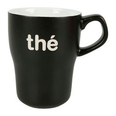 Mug grès THÉ noir 29cl