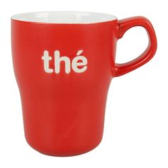 Mug grès THÉ rouge 29cl