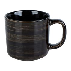 Mug PINCEAU grès noir 35cl - LETHU