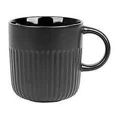 Mug REGA céramique noir 40cl